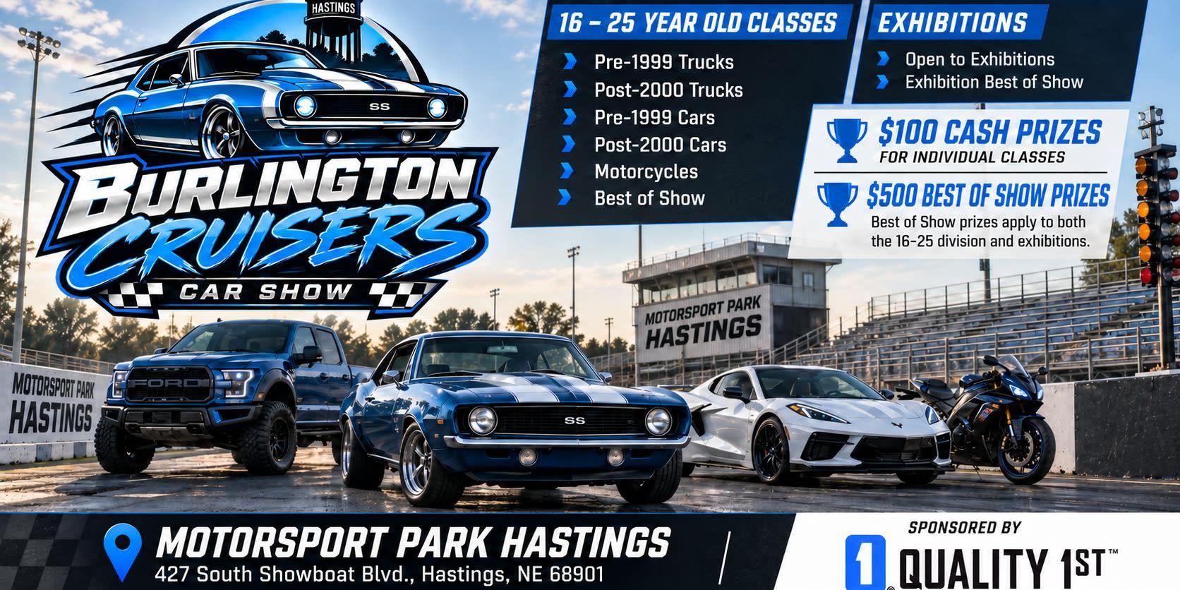Burlington Cruisers Car Show 2026