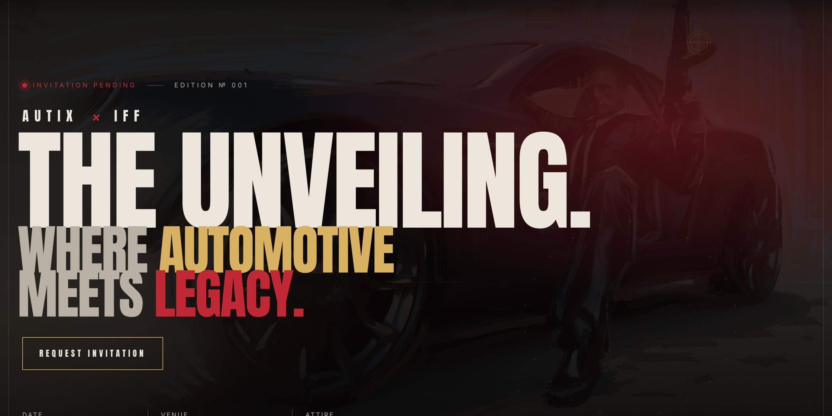 The Unveiling: AUTIX × IFF